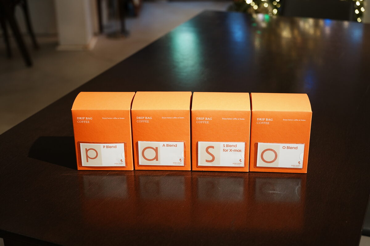 PASO 드립백 커피 세트
