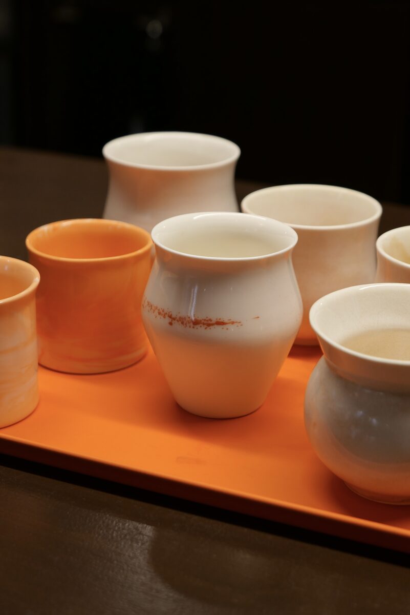 핸드메이드 도자기 컵 컬렉션