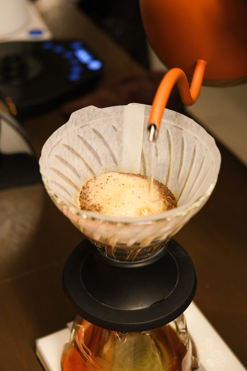 V60 핸드드립 추출