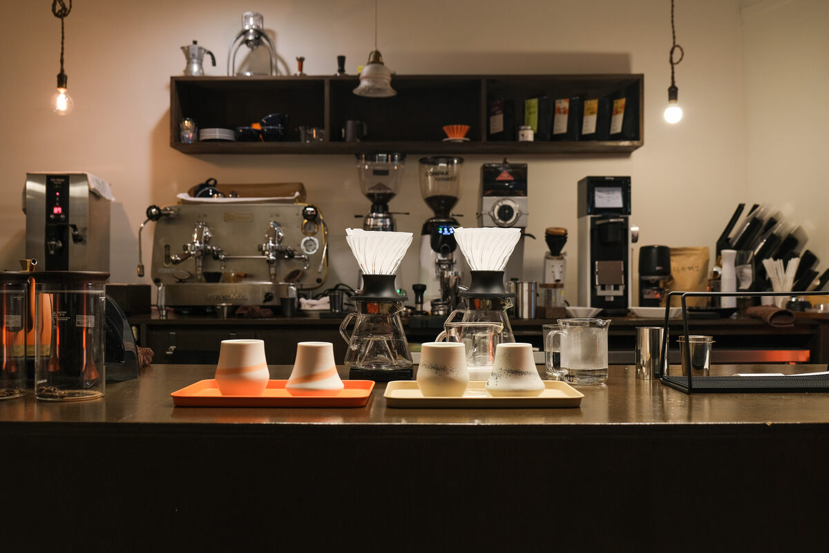 파소파소 커피 바 카운터